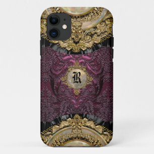 Chalchadoriz Elegant Monogram iPhone 11 Case