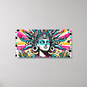 Chalchiuhtlicue 6 canvas print