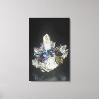 Chalcopyrite on Quartz, Romania