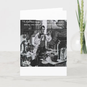 Chales Goodyear Sow & Reap Wisdom Quote Card