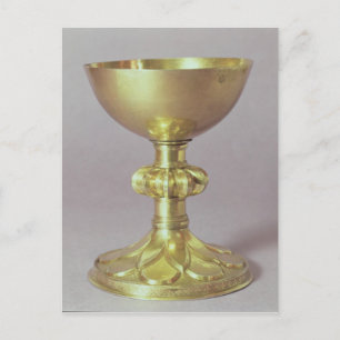 Chalice, French, c.1325 Postcard
