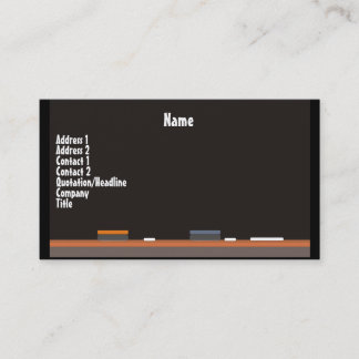 Chalk Board Business Card