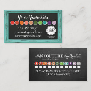 Chalk Couture Custom Business Card