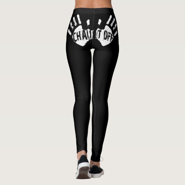 Chalk It Off - Handsy Logo Leggings (Back)