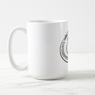 Chalk Style Pi Symbol with Digits – Math Pi Day Coffee Mug