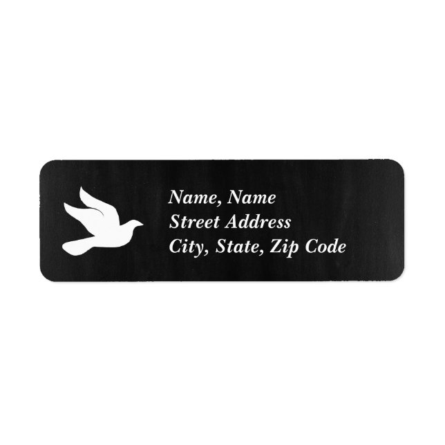 Chalkboard Address Label (Front)