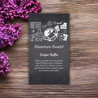 Chalkboard Adventure Awaits Baby Shower
