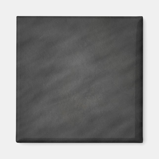 Chalkboard Background Grey Black Chalk Board Magnet (Front)