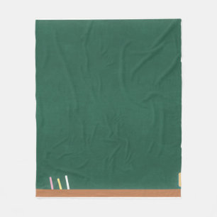 Chalkboard chalk eraser classroom fleece blanket