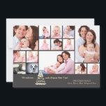Chalkboard Collage Christmas Photo Card<br><div class="desc">Do you have a large family? Can't decide which pictures to feature on your holiday card? Our Chalkboard Collage Christmas Photo Card provides you with 15 photo windows! Plenty of room for everyone! Square photos are required to fit into the boxes and two 5x7 for the oblong windows. Having trouble...</div>