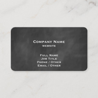 Chalkboard Dandelion Business Card