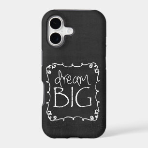 Chalkboard Design DREAM BIG Custom iPhone 5 S Case