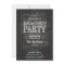Chalkboard Engagement Party Invitation