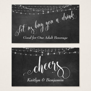 Chalkboard & Fairie Light Strings, Drink Tickets 2