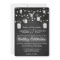 Chalkboard Firefly Mason Jar Wedding Invitations