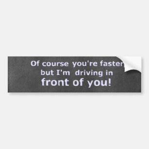 chalkboard funny bumper sticker