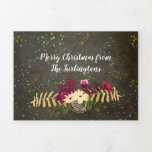 Chalkboard Gold Silver Stars Constellation Sky<br><div class="desc">Create a beautiful Christmas gift for everyone you love. This artist-designed Xmas pattern is perfect to use for a Christmas party, but can also be used for a winter or Christmas wedding, engagement party or bachelorette party. This Christmas pattern has a chalkboard background with gold, white and blue stars or...</div>