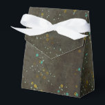 Chalkboard Gold Silver Stars Constellation Sky Favour Box<br><div class="desc">Great for Christmas party favours or small gifts. Create a beautiful Christmas gift for everyone you love. This artist-designed Xmas pattern is perfect to use for a Christmas party, but can also be used for a winter or Christmas wedding, engagement party or bachelorette party. This Christmas pattern has a chalkboard...</div>