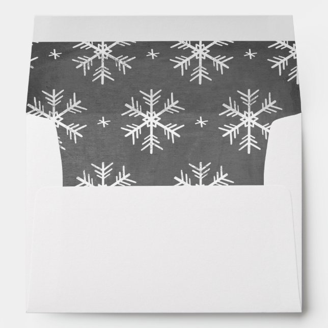 Chalkboard Greetings Collection Envelope (Back (Bottom))