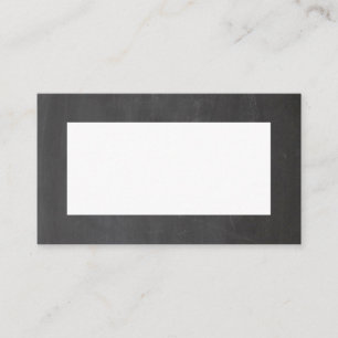 Chalkboard grey wedding. Modern simple blackboard Place Card