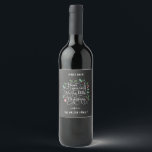 Chalkboard Little Christmas Wine Bottle Labels<br><div class="desc">These stylish labels can be used to dress up wine bottles or other food/beverage containers of your choice! Visit our website at www.berryberrysweet.com for more design options.</div>