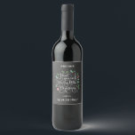 Chalkboard Little Christmas Wine Bottle Labels<br><div class="desc">These stylish labels can be used to dress up wine bottles or other food/beverage containers of your choice! Visit our website at www.berryberrysweet.com for more design options.</div>