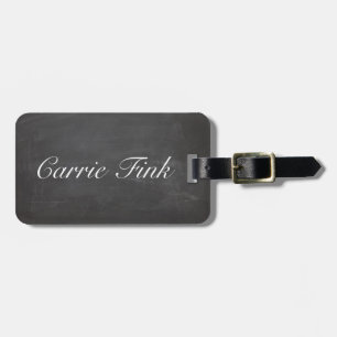 Chalkboard Luggage Tag
