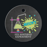 Chalkboard Mad Science Party Birthday Favour Tags<br><div class="desc">Chalkboard Mad Science Party Birthday - Grab your lab coat and get ready for explosive fun! A crazy science party to celebrate your little curious one's special day. These creative favour tags are ideal for both girls and boys. No need for tests or experiments, this mad science party will be...</div>