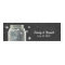 Chalkboard Mason Jar Wedding Website Insert Card