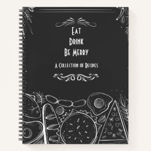 Chalkboard Menu Recipe Journal