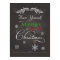 Chalkboard - Merry & Bright Christmas