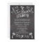 Chalkboard Palm Tree Beach Wedding
