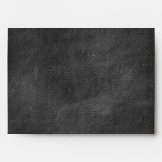 Chalkboard Personalised Envelopes (Front)