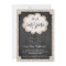 Chalkboard Raindrop Baby Sprinkle Invitation