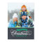 Chalkboard Script Christmas Photo Card