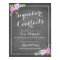Chalkboard Signature Drink Menu | Wedding Decor