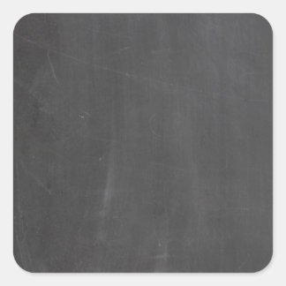 Chalkboard Square Sticker
