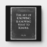 Chalkboard Typography with an Inspirational Quote