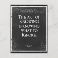 Chalkboard Typography with an Inspirational Quote