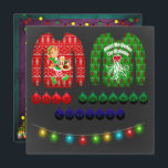 Chalkboard Ugly Sweater Christmas Party Invitation<br><div class="desc">Fun ugly sweater contest Christmas party template suitable for family and corporate events. All text, font, and text colour is fully customisable to meet your requirements, if you would like help to customise or would like matching products please contact me through my store and i will be very happy to...</div>