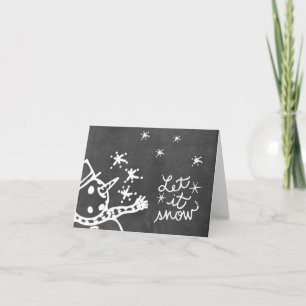 Chalkboard Wallies Holiday Note Cards