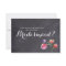Chalkboard Watercolour Flower, bridesmaid request