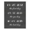 Chalkboard Wedding Sign