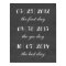 Chalkboard Wedding Sign