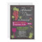 Chalkboard Wine Rehearsal Dinner Invitations