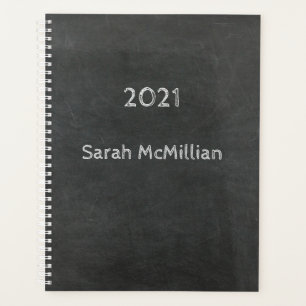 Chalkboard with Date and Name Planner