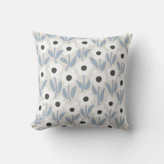 Chalkflower Garden Blue Winter Vibe Cushion