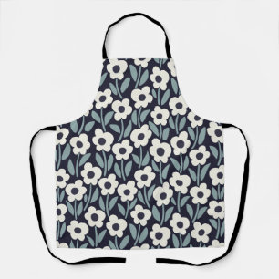 Chalkflower Garden Moody Midnight Apron