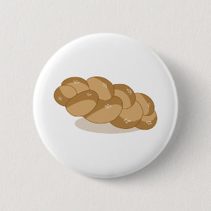 Challah 6 Cm Round Badge
