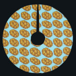 Challah Bread Hanukkah Chanukah Jewish Holidays Brushed Polyester Tree Skirt<br><div class="desc">Tree skirt features an original marker illustration of a loaf of challah bread. Perfect for Hanukkah decorating!

This design is also available on other products. Don't see what you're looking for? Need help with customisation? Contact Rebecca to have something designed just for you.</div>